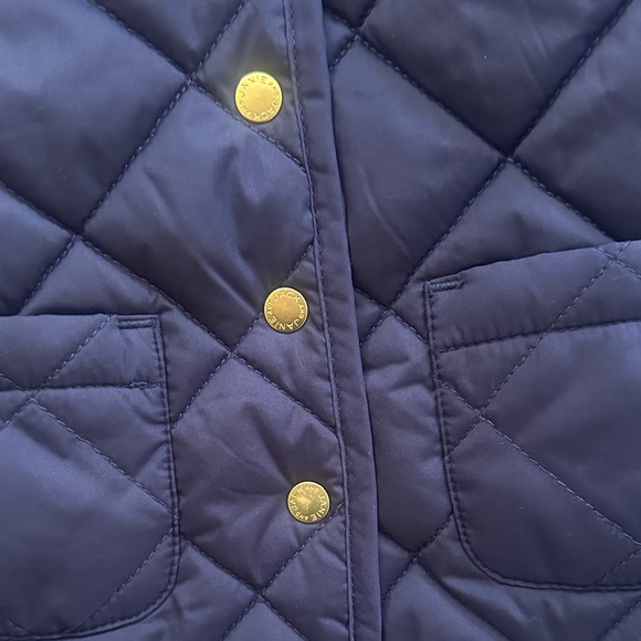 JANIE AND JACK The Quilted Ruffle Collar Jacket - Picture 3 of 8